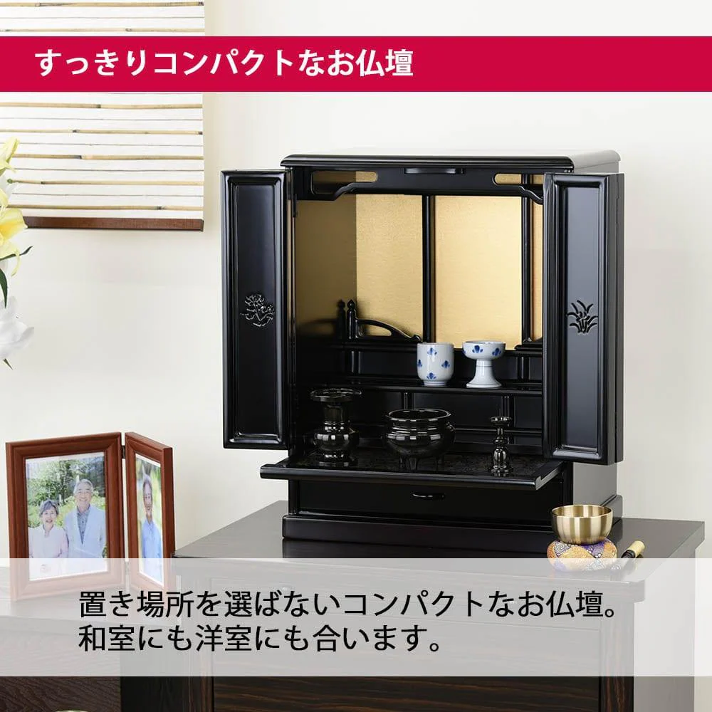 仏壇 ダルマ 上塗 高さ49cm - Image 3