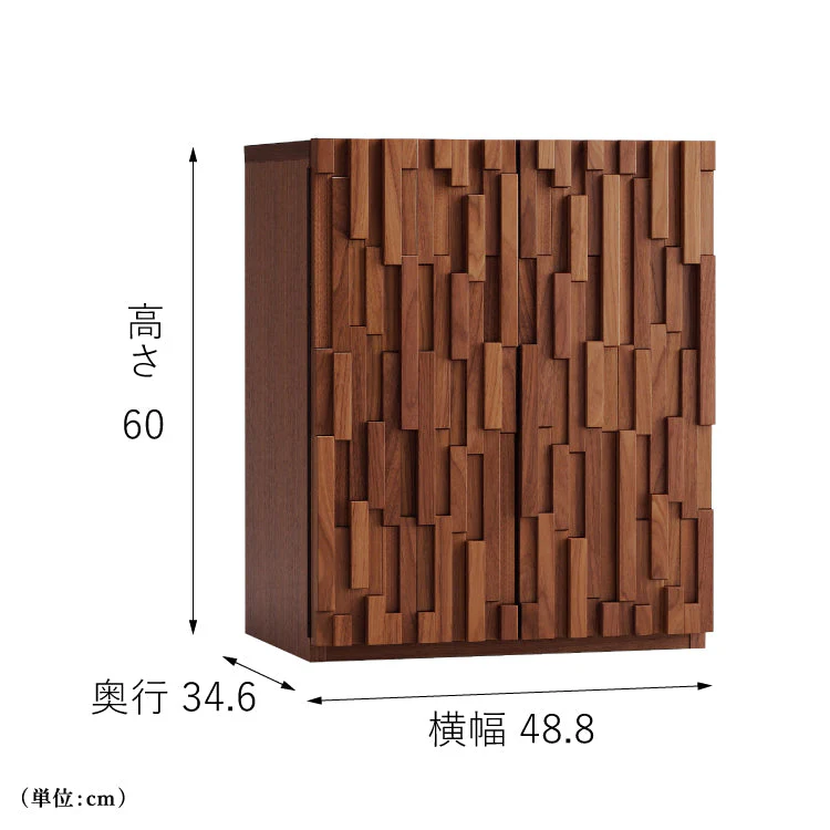 仏壇 渓流2 ウォールナット 高さ60cm - Image 3