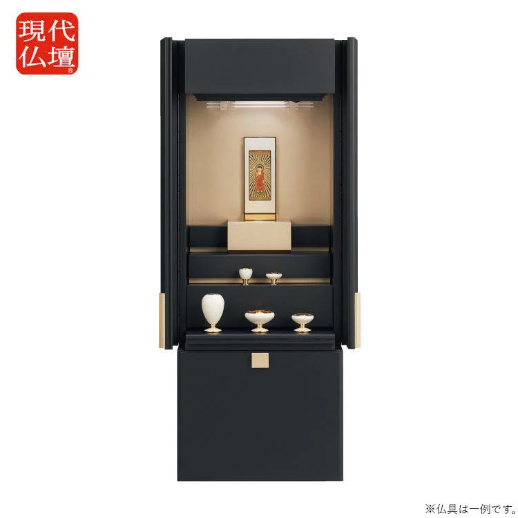 仏壇 黒龍 高さ131cm