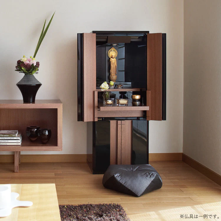 仏壇 エンブレム ブラック 高さ120cm - Image 2