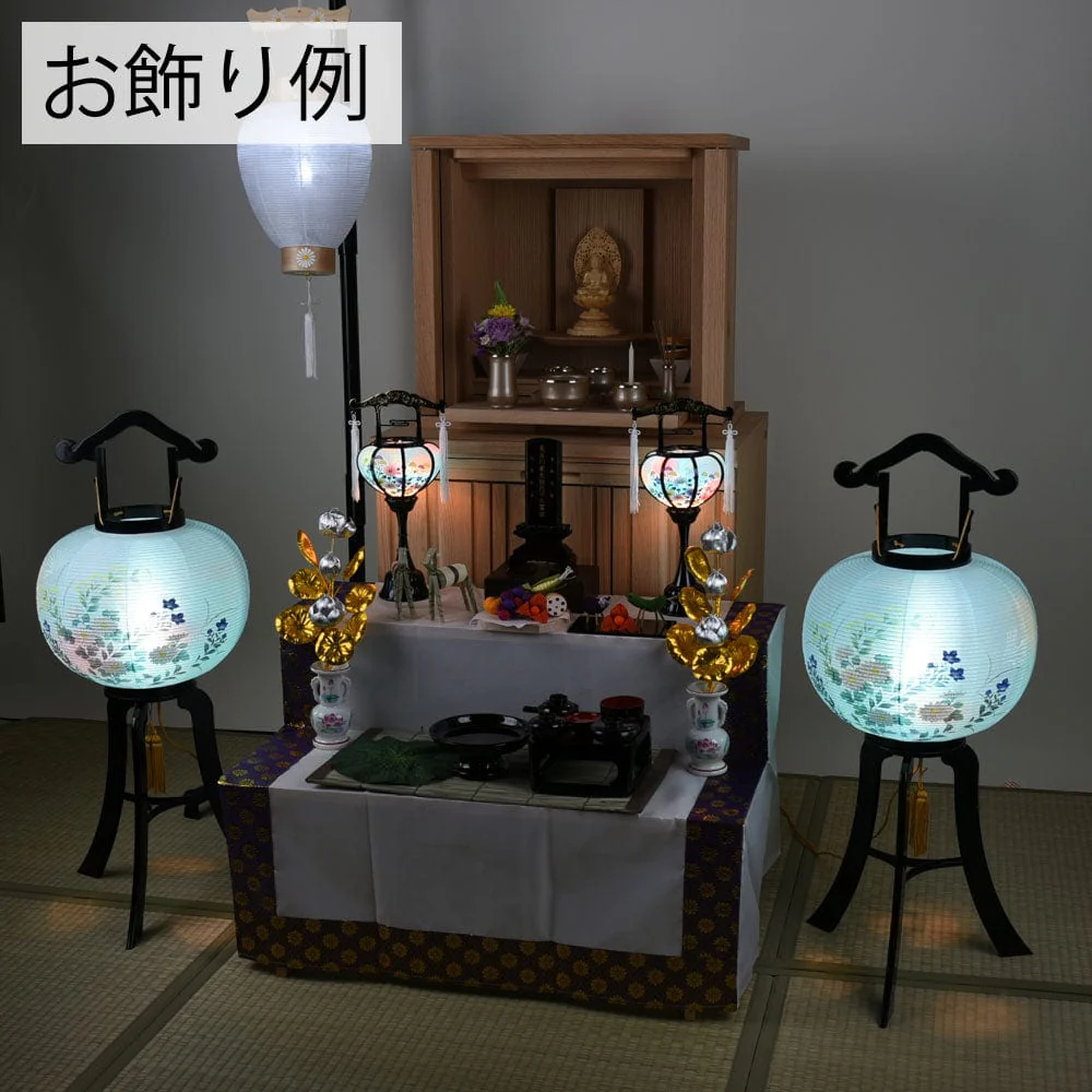 回転 11号 松印 黒塗青菊  2個セット - Image 6