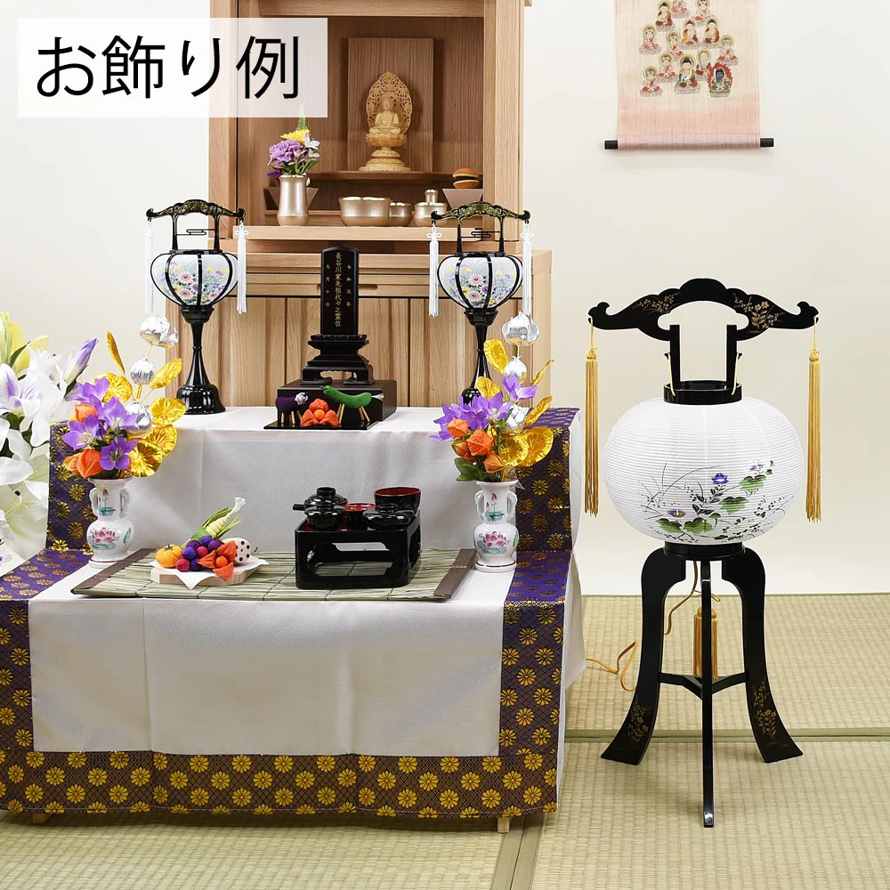 回転 9号 黒蒔絵 芙蓉 - Image 2