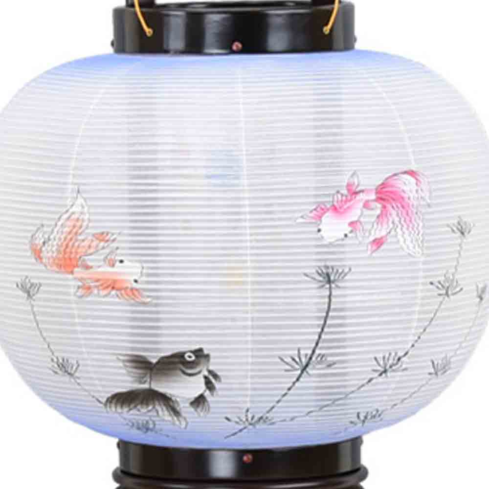 回転 金魚 尺 黒檀調 - Image 3
