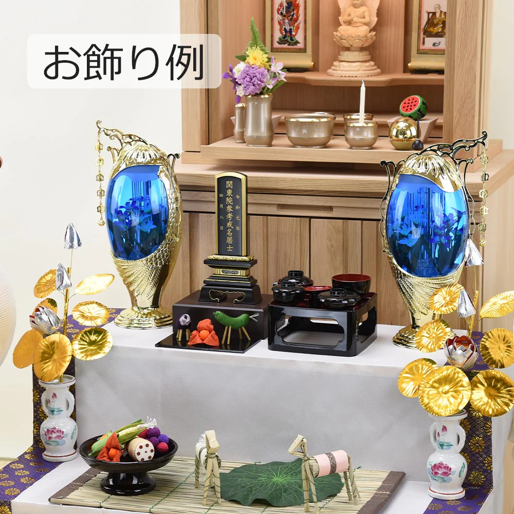 霊前灯 バブル灯 エスプリバブル ゴールド - Image 5