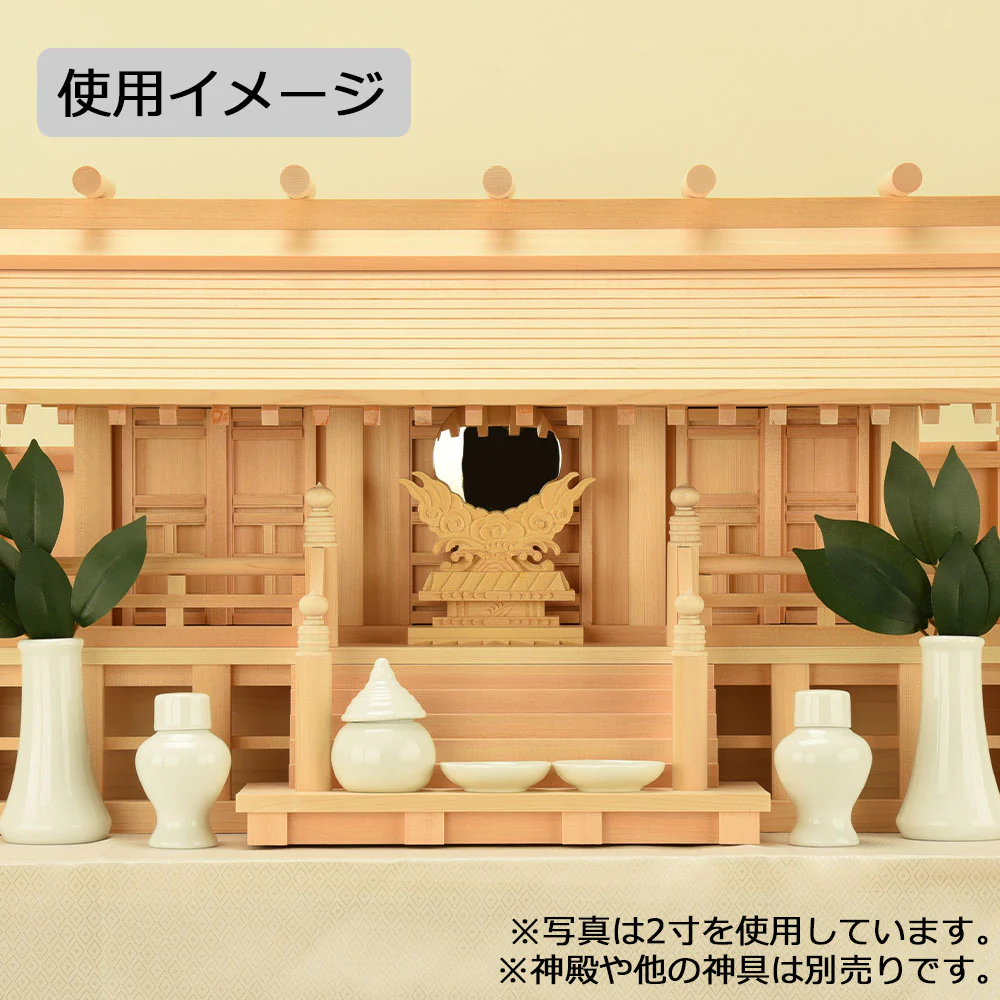 神具 御神鏡 上彫 1.5寸 - Image 3