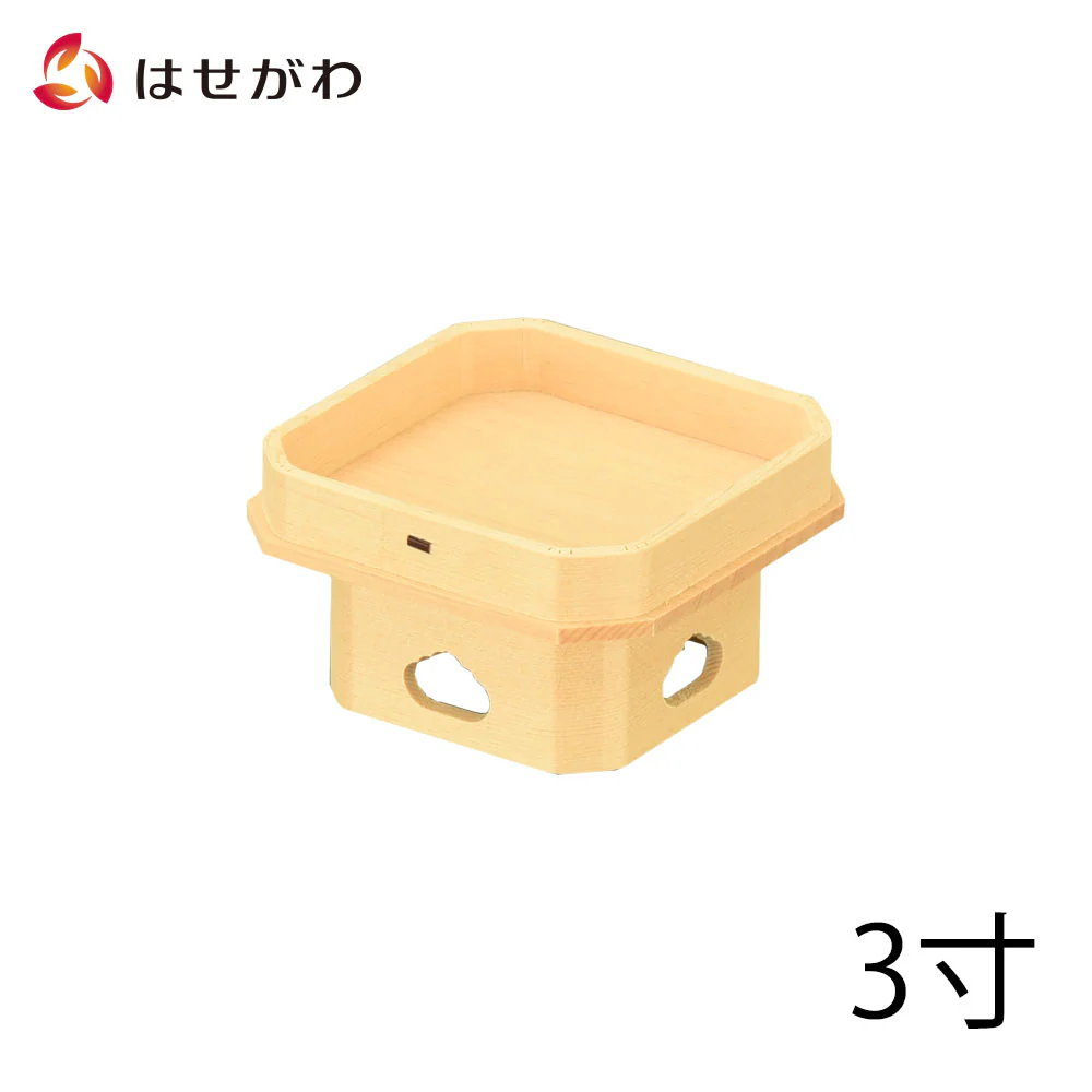 神具 遠山三宝 木曽ひのき 3.0寸