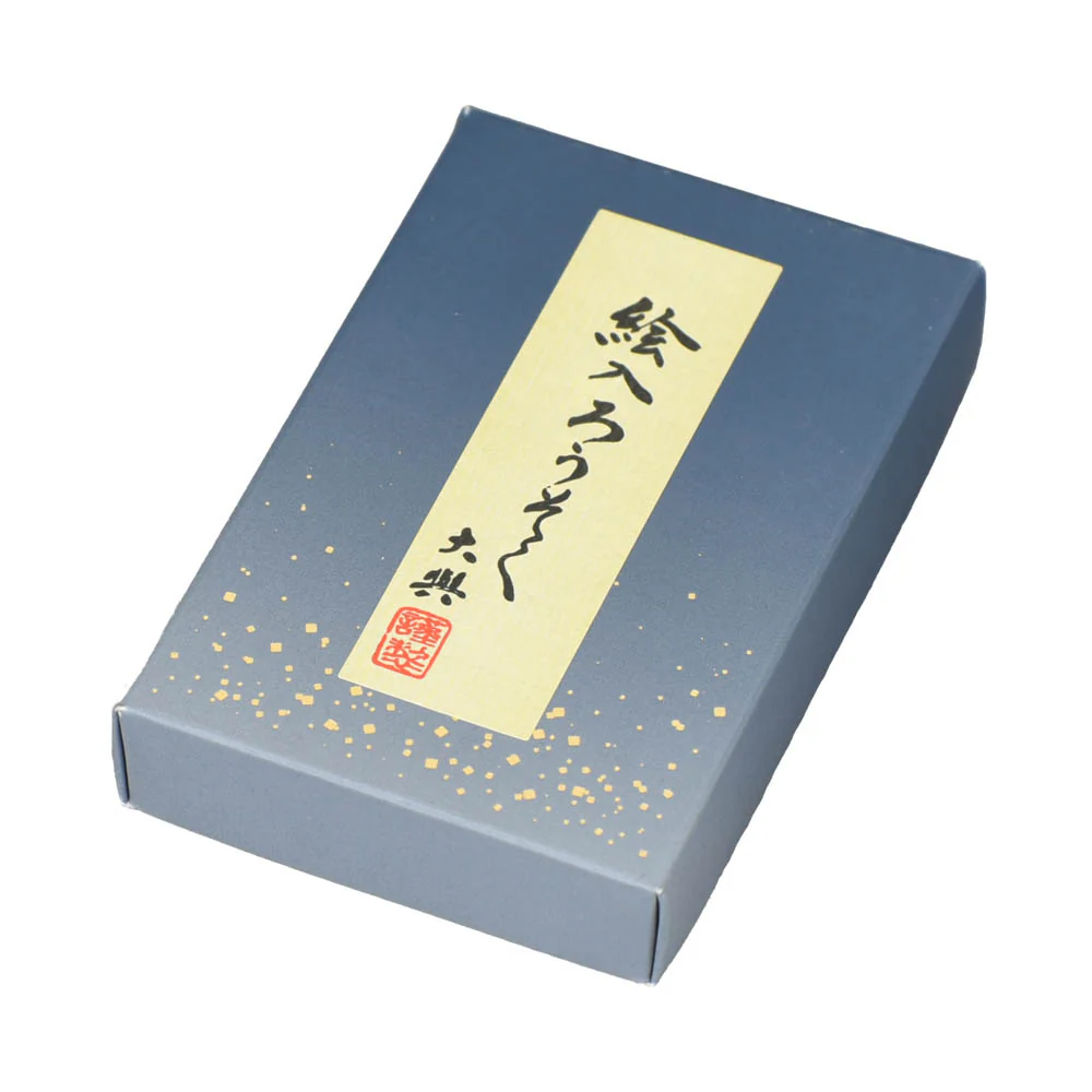 糠絵ろうそく 3匁 白2入 寒椿 水仙 - Image 2