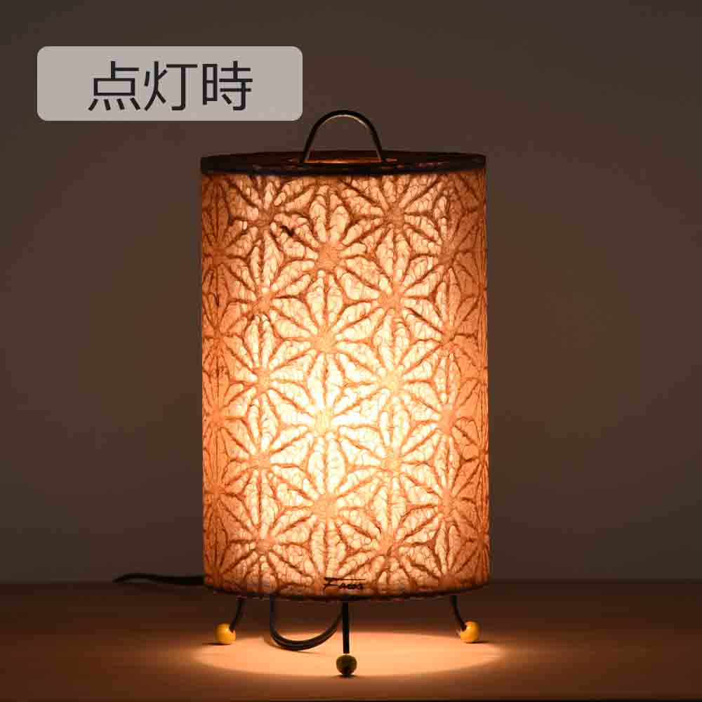 新型 レース和紙スタンド 花麻 茶 - Image 4
