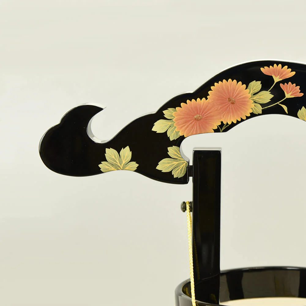 行灯 二重 本金蒔絵 12号 会津塗 - Image 5