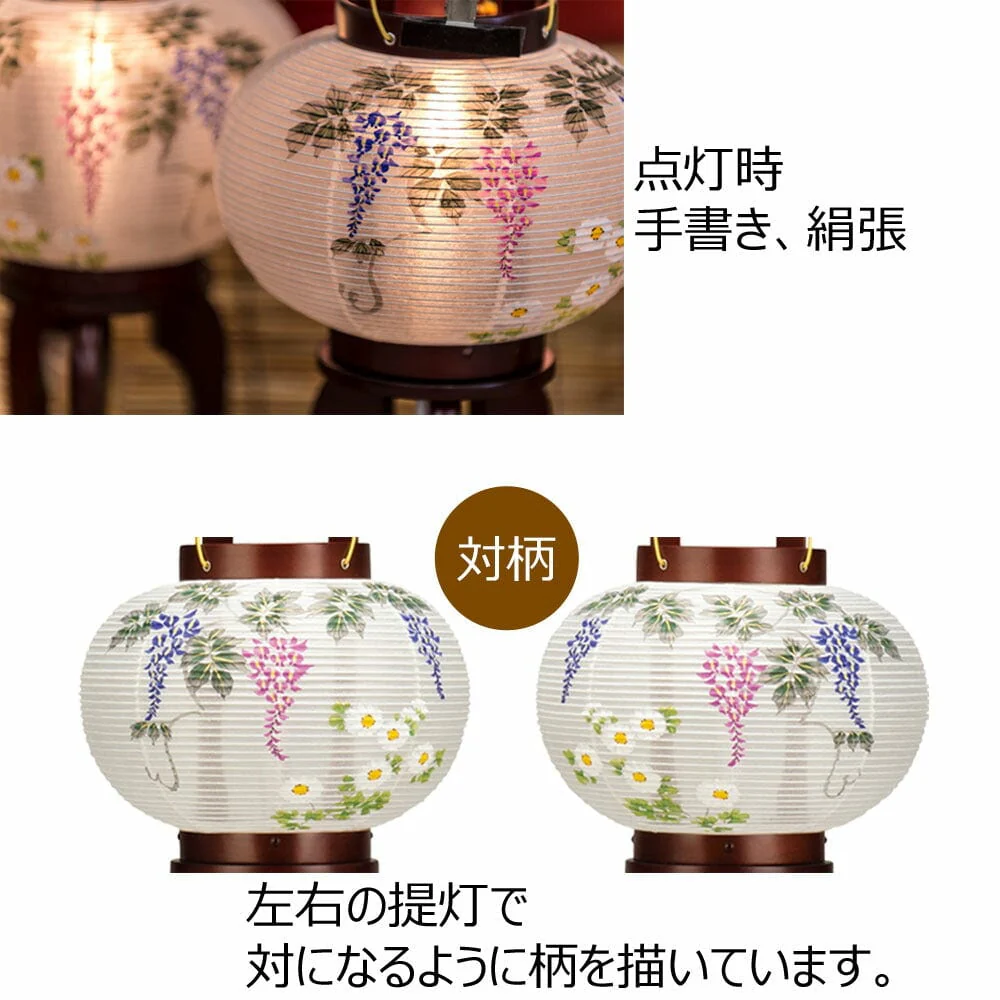新型 スモール行灯 藤 対 - Image 4