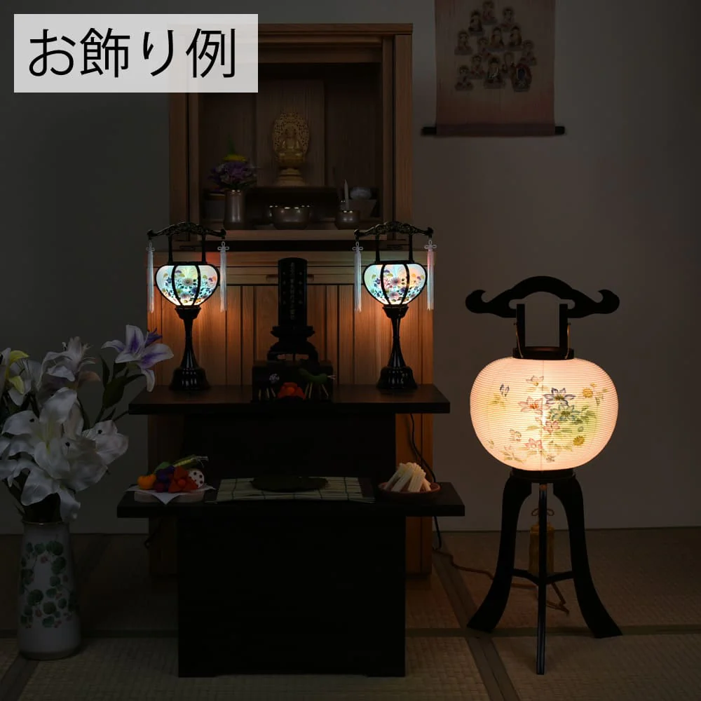 姫行灯 9号 二重 五色花 - Image 6
