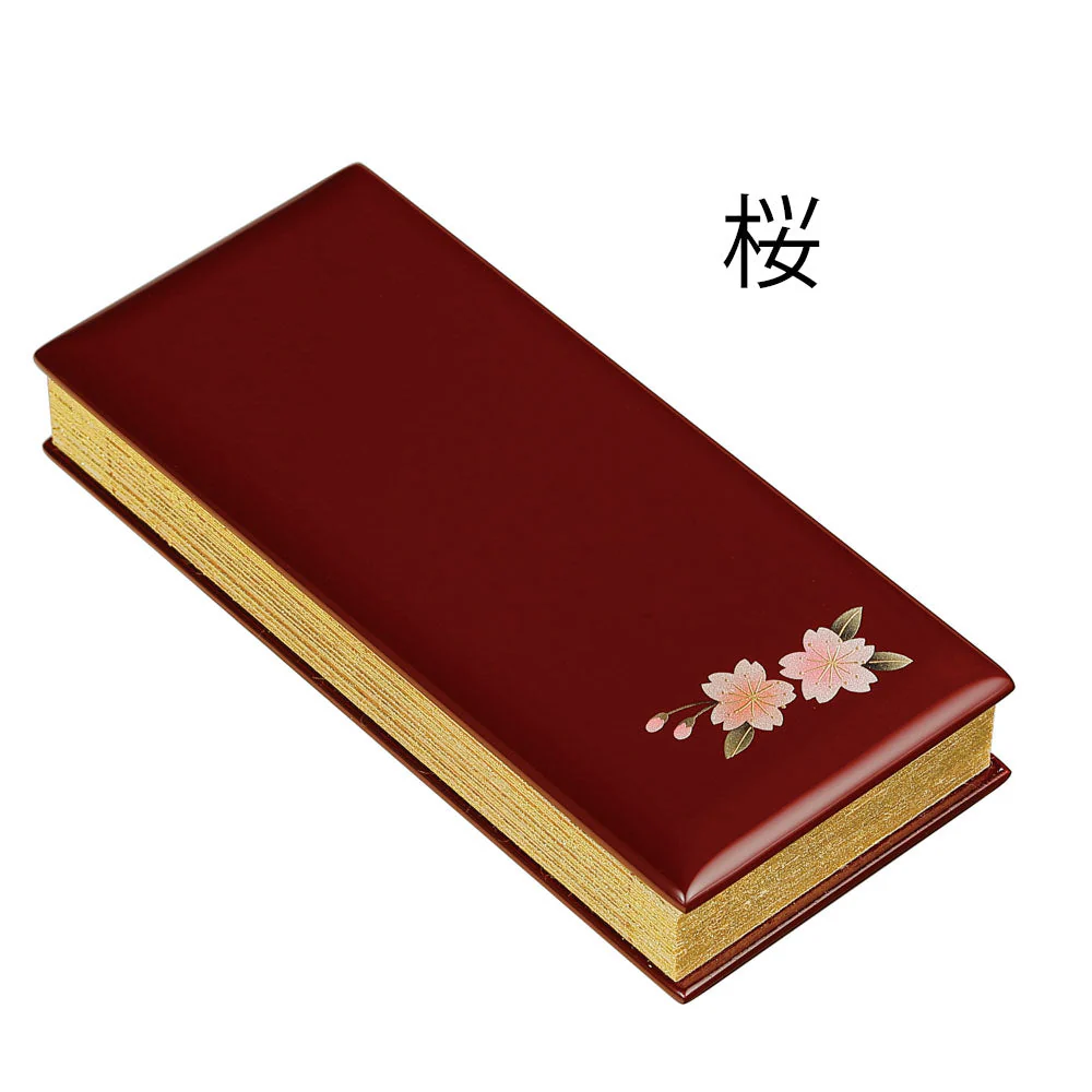 過去帳 蒔絵 ワイン 日付なし 4.5寸 - Image 7