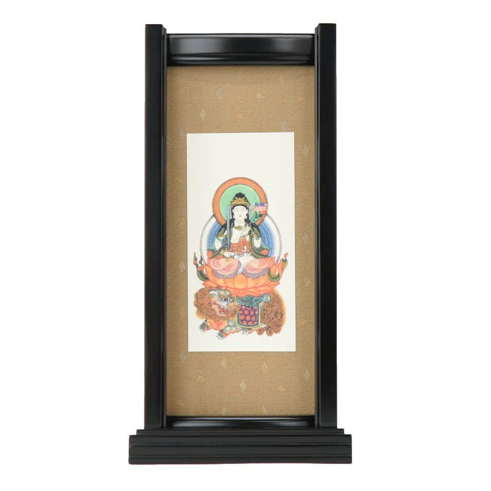 スタンドセット 文殊菩薩 大 絹本 - Image 8