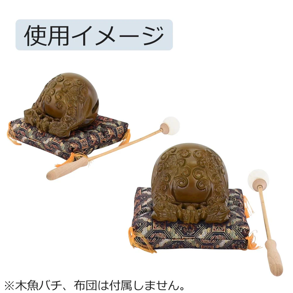 木魚 龍彫 5.0寸 - Image 3