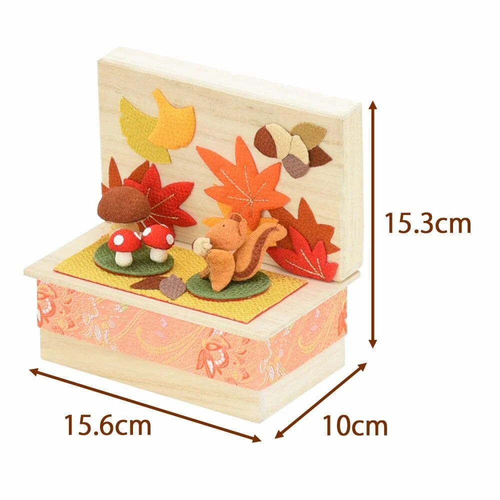 ちりめん 季節のしつらい箱 紅葉狩り - Image 2