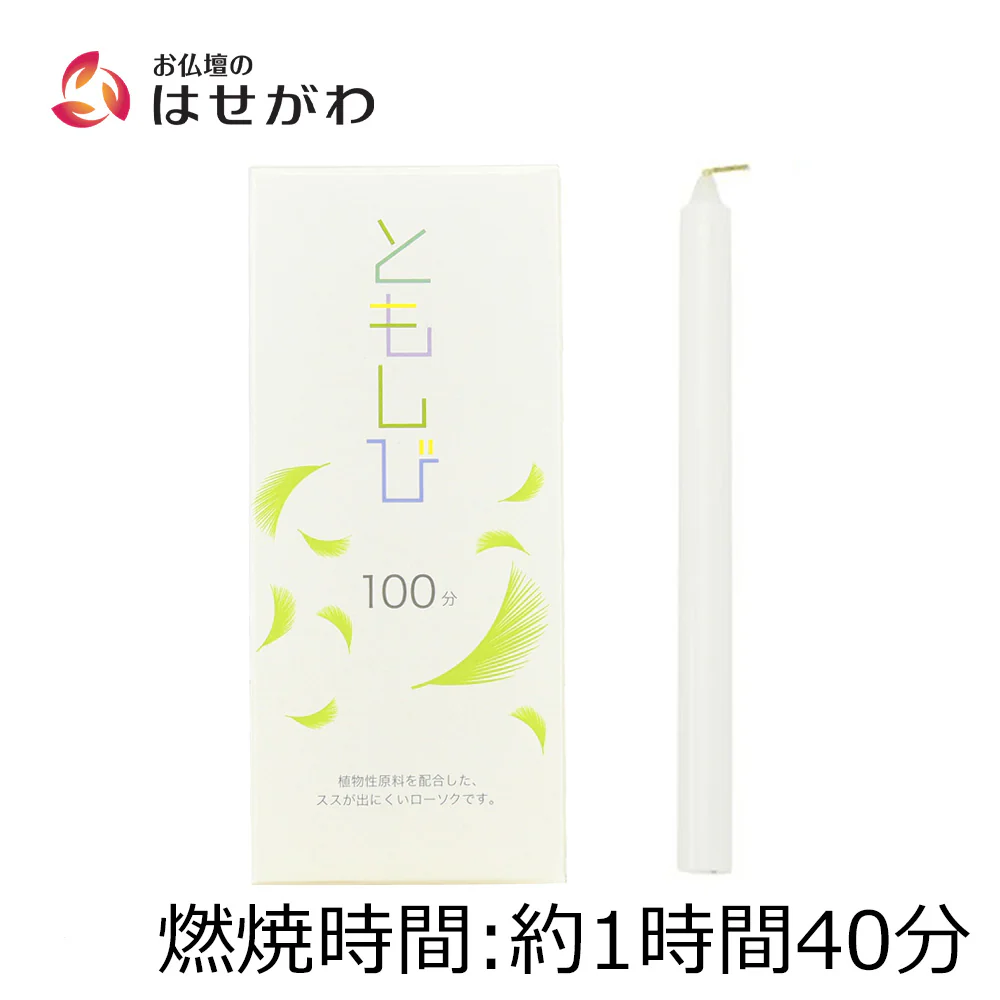 ローソク ともしび100 植物性