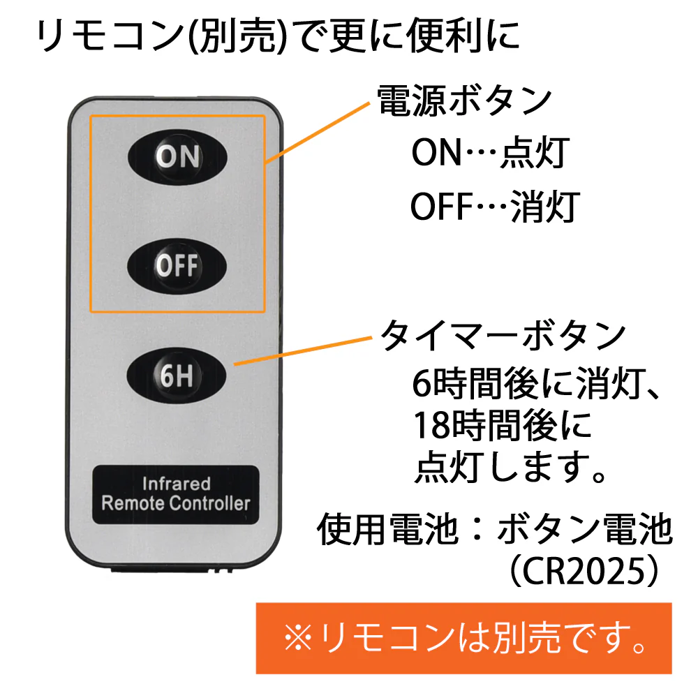 LEDローソク いろはあかり しだれ桜 - Image 5