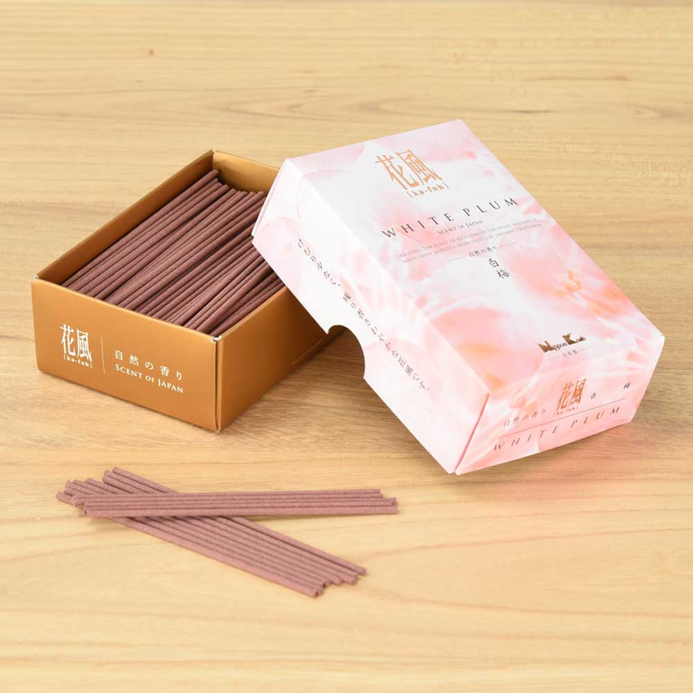 線香 花風 白梅 ミニ寸 - Image 2