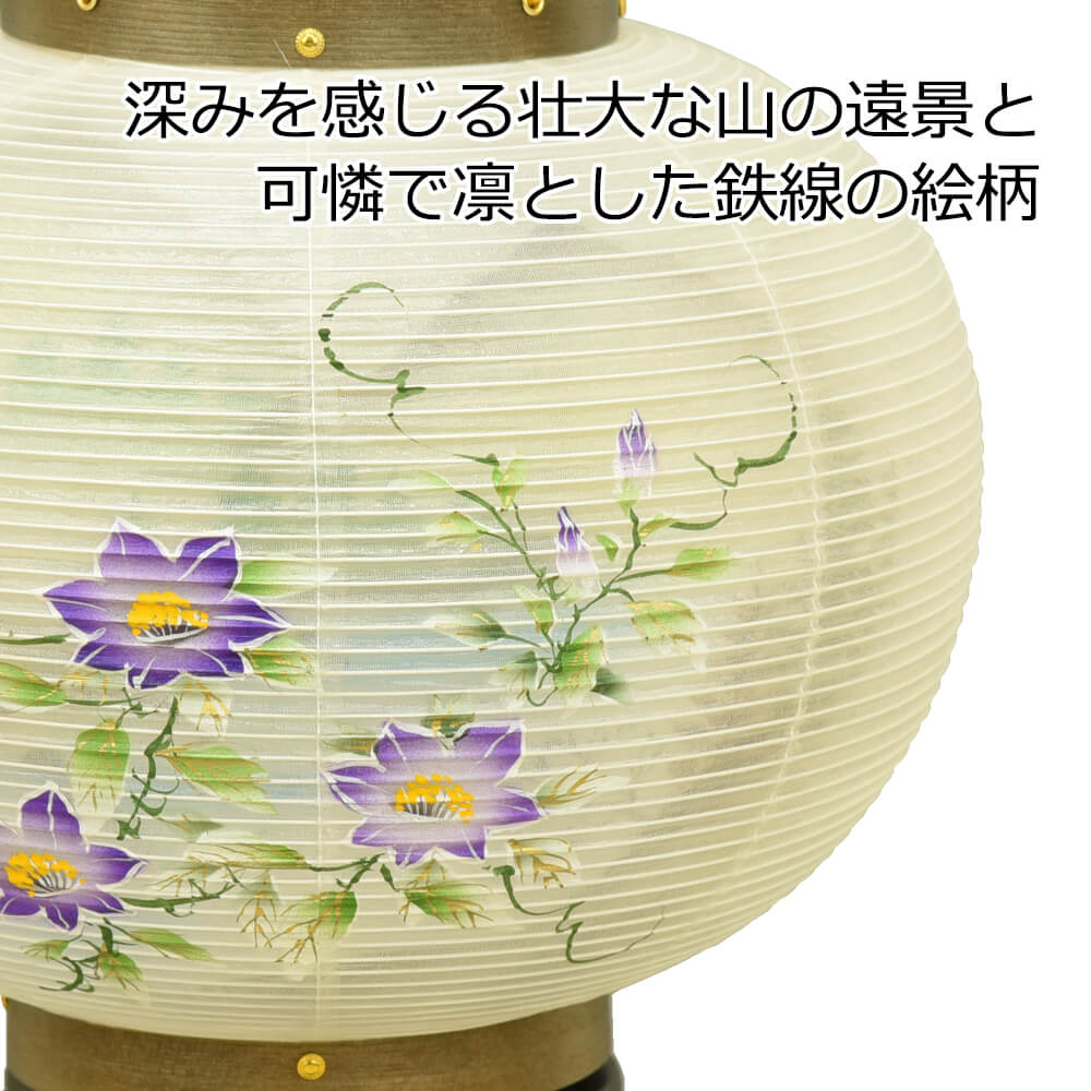 小町あんどん 栓の木 鉄線花 - Image 3