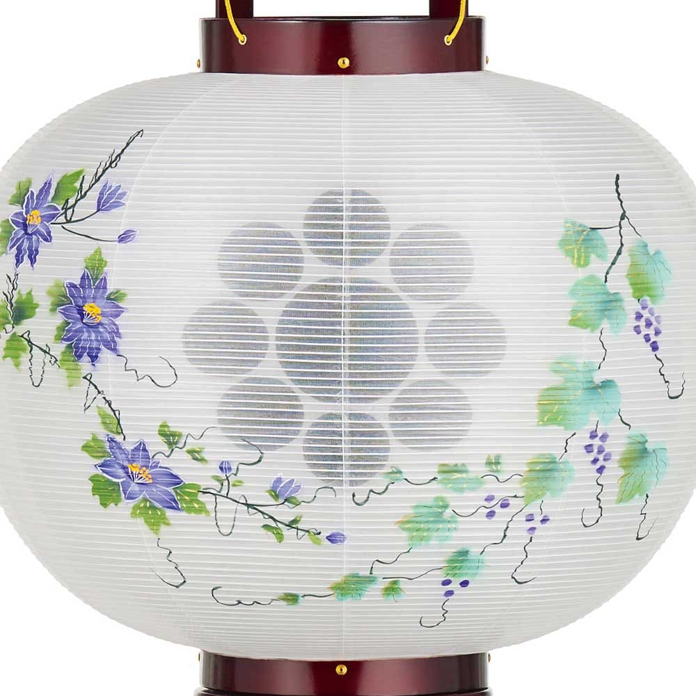 行灯 12号 華桜 紋二重 鉄仙 野葡萄 - Image 3