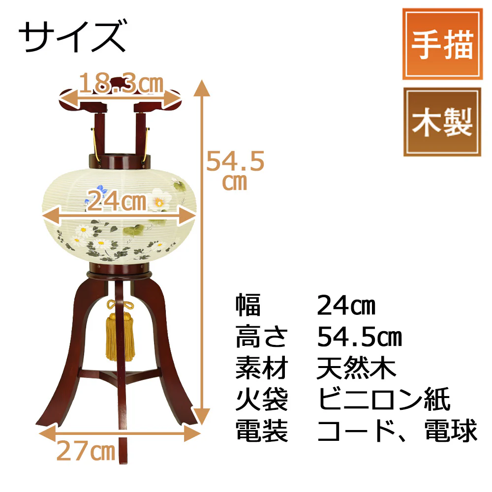姫行灯 美吉野 絵入 8号 - Image 2