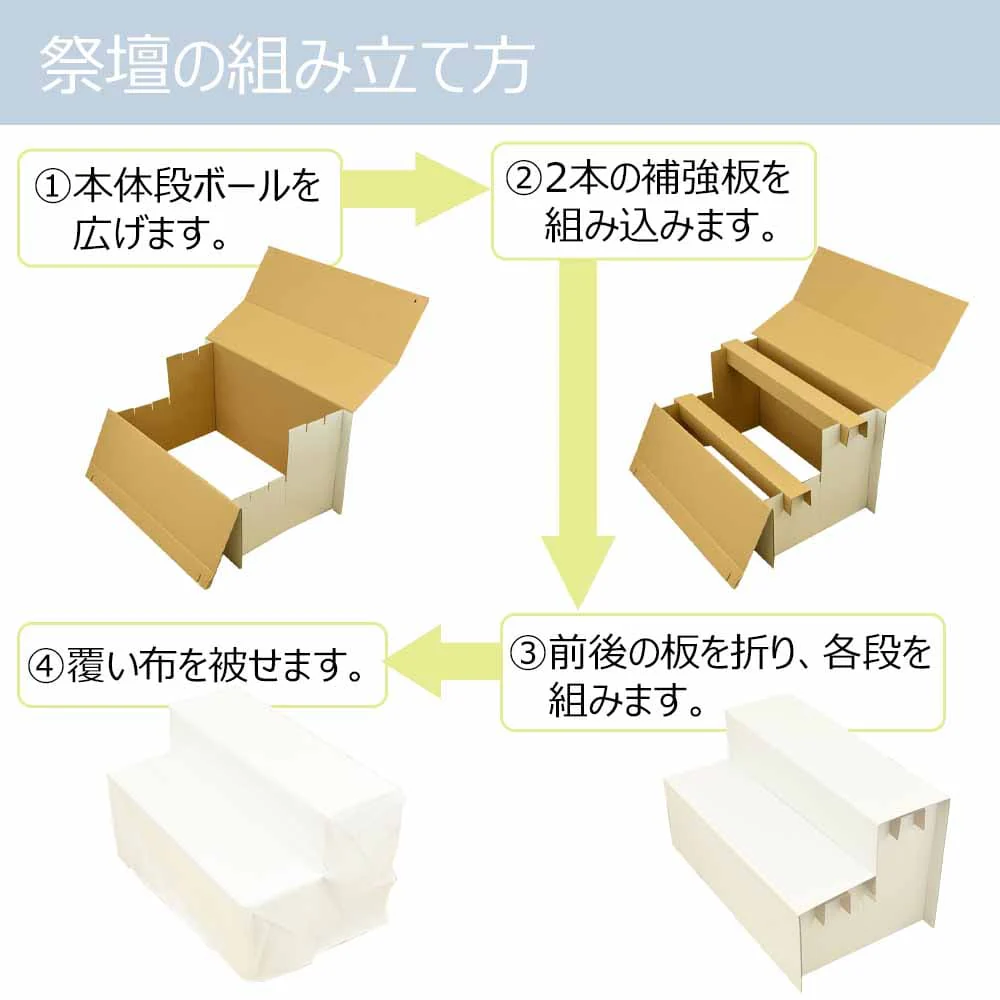 【WEB限定】初盆セット 2段81cm盆棚付き 伝統型フルセット 10-G - Image 7